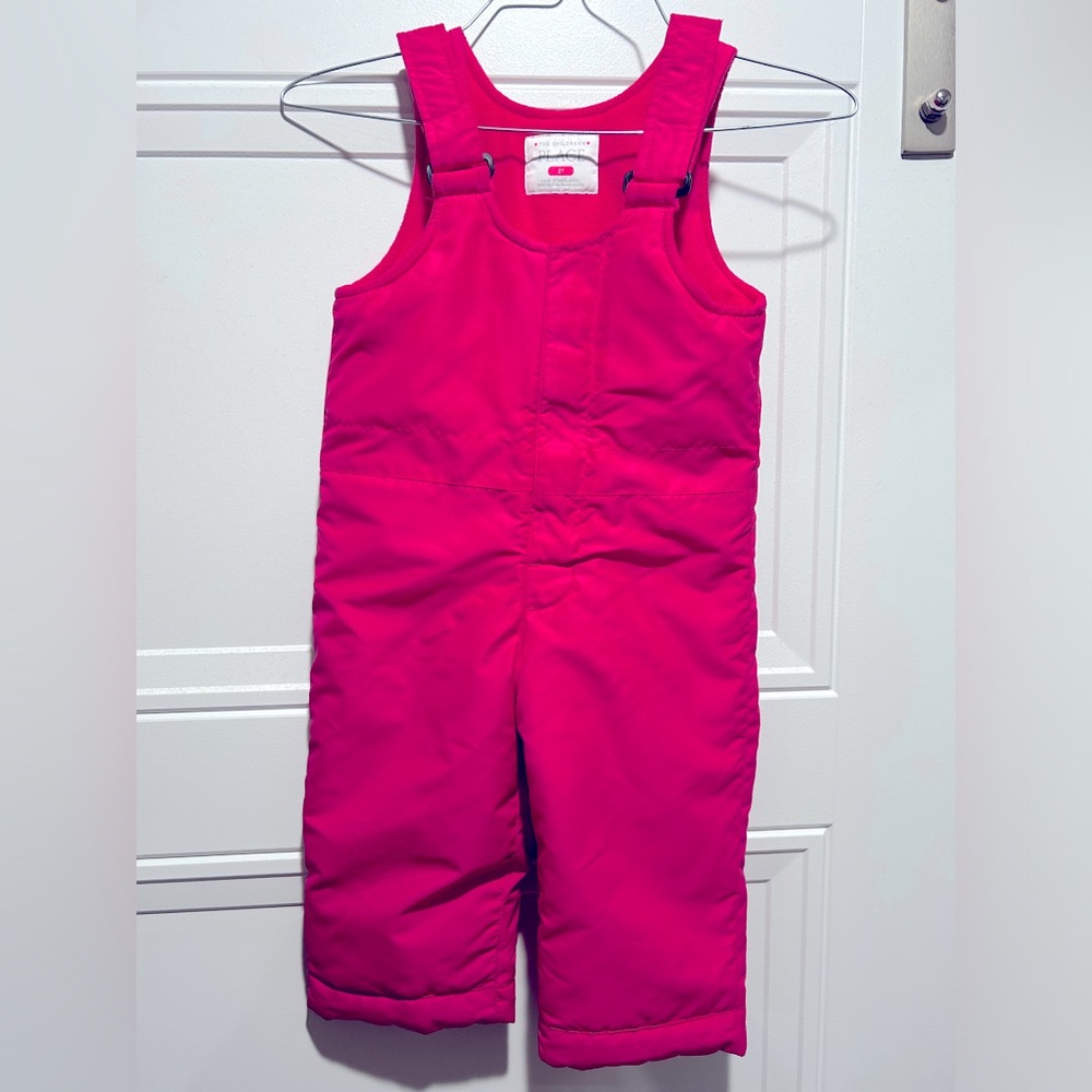 The Children’s Place Cozy Snowsuit- Adjustable Strap- Size 2T